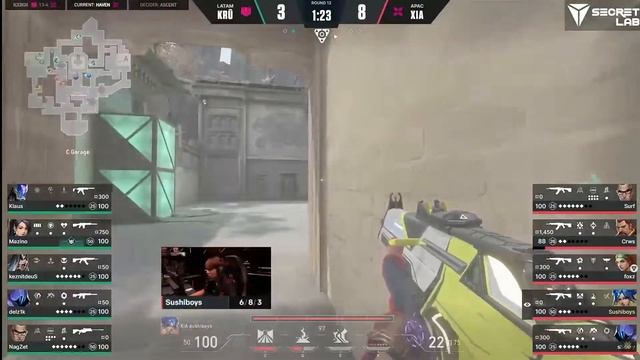 Map 2 Highlights - KRÜ Esports VS XERXIA | VALORANT Champions 2022