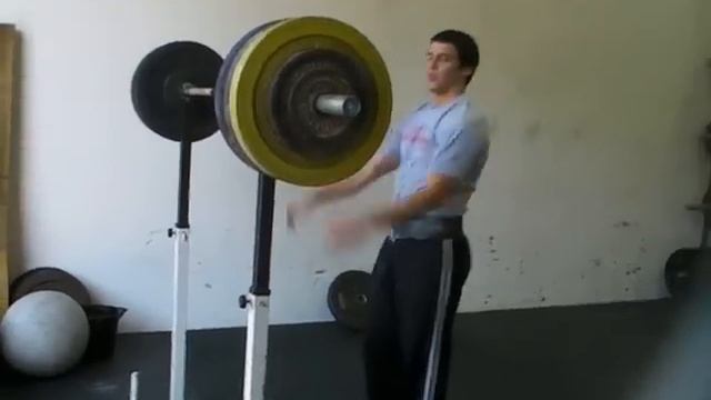 Coard Wilkes 165kg 2 reps OH Squat смотреть онлайн