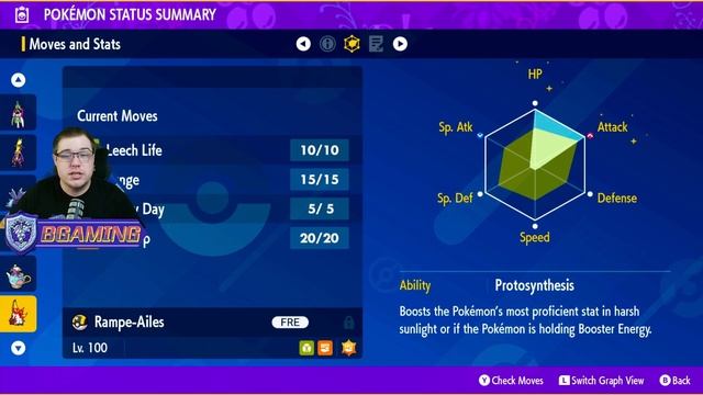 Slither Wing Tera Raid Build in Pokémon Scarlet and Violet