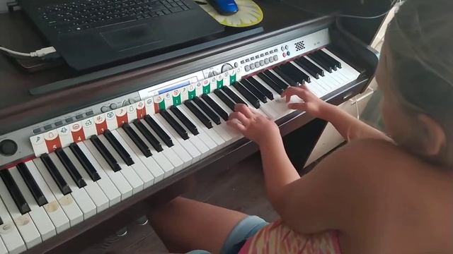 Учимся читать ноты с программой Софт Моцарт, Татьяна, 10 лет смотреть онлайн