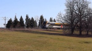 Via rail train #45 siemens venture trainset (camera died)