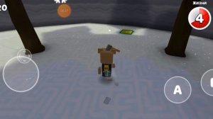 играю в приключения мишки🧸🐻 зимняя локация