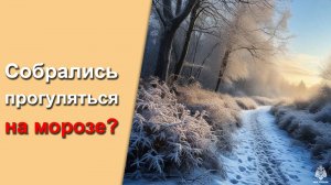 ❄️ #Советы от МЧС России: собрались прогуляться на морозе?