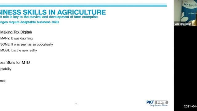 Ulster Farmers' Union Women in Agriculture - Business Skills in Agriculture
