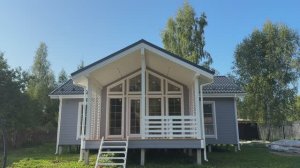 Видеообзор каркасного дома 100 м2| Проект AGRA-100