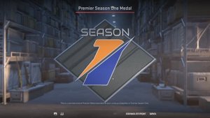 Counter-strike 2. Демонстрация медали первого сезона.