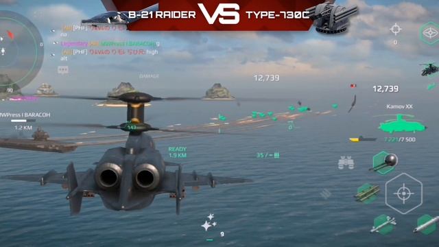 B-21 Raider Vs Helios Laser & Type-370C | Modern Warships смотреть онлайн