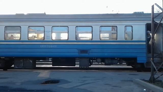 ЕР2Р Электропоезд  Лозовая  Харьков