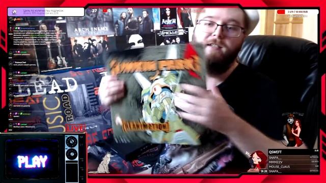 СТРИМЕРСКИЕ ХРОНИКИ: Анбоксинг Linkin Park "Hybrid Theory. 20 Anniversary Edition" в прямом эфире смотреть онлайн