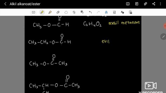 tatanama alkil alkanoat/ester смотреть онлайн