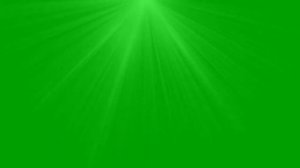 Футаж Божественный свет на зелёном фоне - хромакей