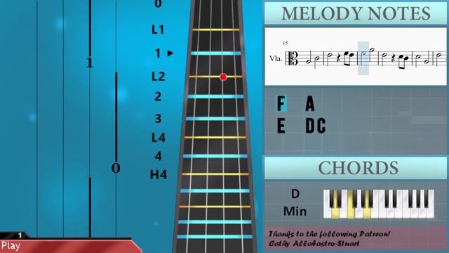 SUPER EASY: How to play Kamado Tanjiro no Uta (Demon Slayer) on Viola (Tutorial) смотреть онлайн