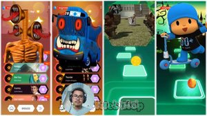 Who Will Win? 🎯 Siren Head 🆚 Baby Bus EXE 🆚 Skibidi Toilet 🆚 Pocoyo. Tiles Hop New Gameplay 🎯