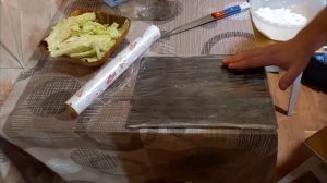 Запеченные роллы с курицей