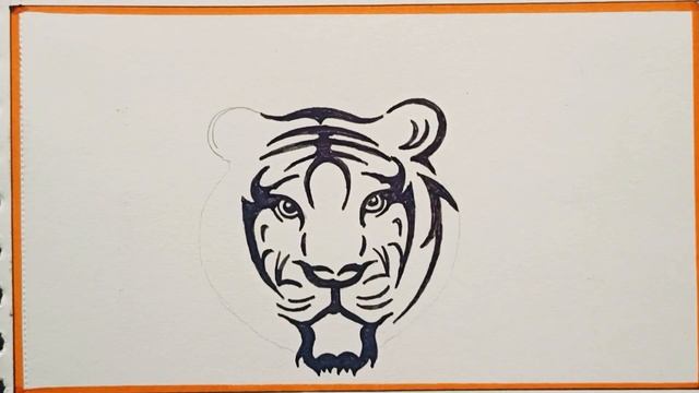 International Tiger Day Drawing | World Tiger Day Poster |  Save Tiger Save Wildlife Poster Drawing