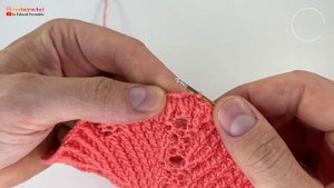 Салфетка крючком, Тереза, 20-23