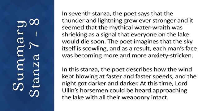 Summary of Lord Ullin's Daughter by Thomas Campbell смотреть онлайн