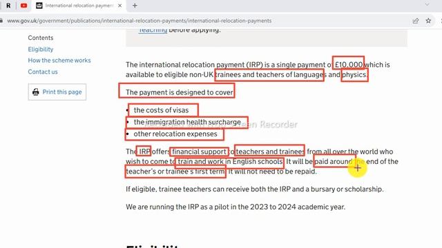 UK Announced Free International Relocation Payment Plan | UK Work Visa | 2023