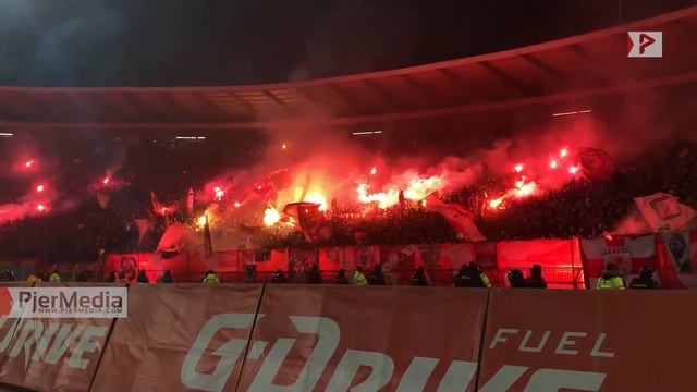 Atmosfera sa 166. večitog derbija FK Crvena Zvezda - FK Partizan 2:0 27.02.22. смотреть онлайн
