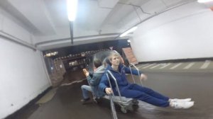 Дрифт на тележке