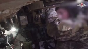 Боевая работа экипажа танка Т-72Б3М группировки войск «Север»