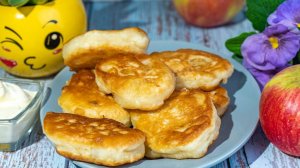 Оладьи с Яблоками ☆ Pancakes with Apples 🥞🍏