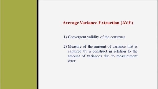 Composite Reliability & Average Variance Extraction: Basics and Estimation (Part - 01) смотреть онлайн
