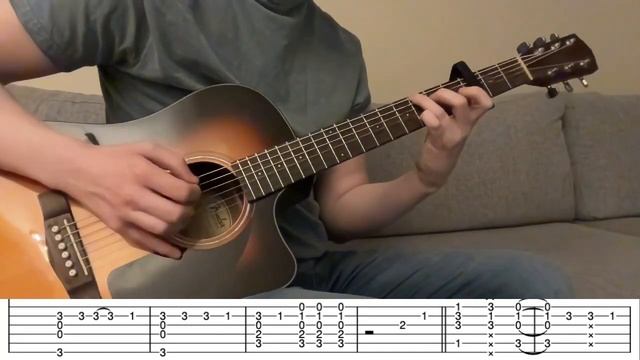 Love, Maybe (MeloMance|멜로망스) fingerstyle - A Business Proposal | TAB