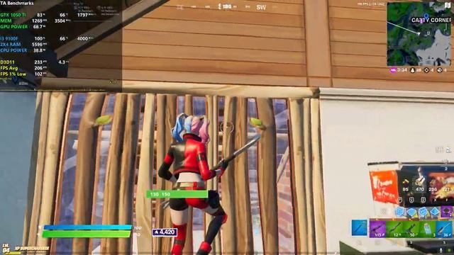 GTX 1050 Ti + i3 9100F Fortnite Arena Performance Mode смотреть онлайн