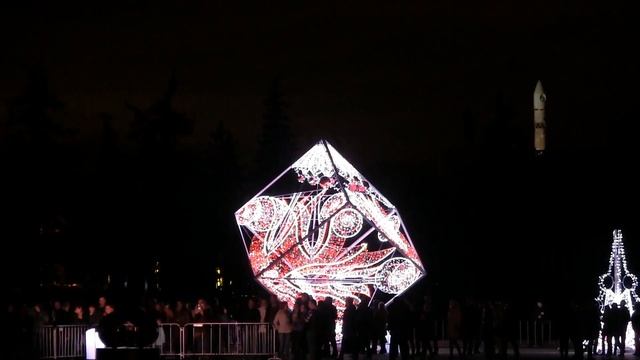 Фестиваль Круг света, инсталляции, ВВЦ (ВДНХ), Москва, 13.10.2014 смотреть онлайн