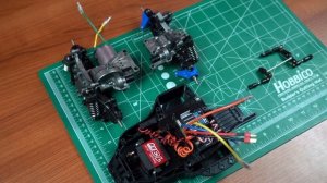 Tamiya Lancia 037 Rally TA02S Build Part 5