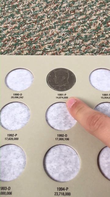 Kennedy Half Dollar 1985-1999 collation part 1 смотреть онлайн