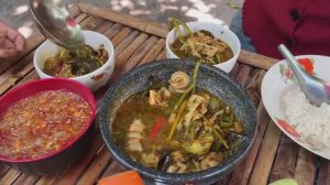 Вкусные свиные кишки в деревенском стиле
