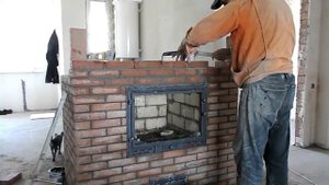 Формирование топливника в купольной печи Кузнецова