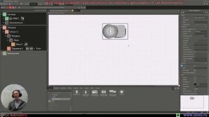 В34. Masterscada4d переключатель за кнопкой с фиксацией. А так можно было?