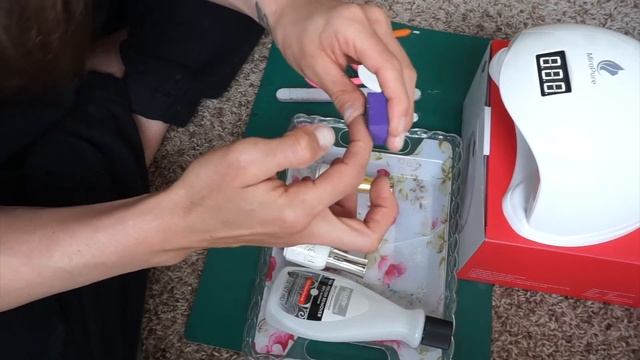 LED/UV nail lamp review/ tutorial. смотреть онлайн