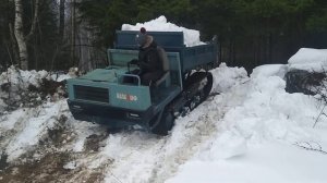 Гусеничный думпер