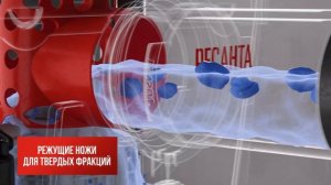 Как работает канализационный насос Ресанта КН 3WC  | Показываем в 3D графике