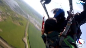 Первый парашютный прыжок в тандеме. DZ Мензелинск