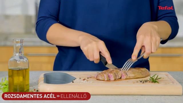 Tefal Comfort nemesacél húsvágó kés смотреть онлайн