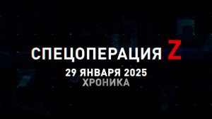 Спецоперация Z: хроника главных военных событий 29 января