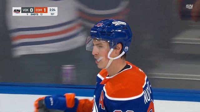 Ryan Nugent-Hopkins Puts Oilers On Board After Vegas' Missed Chance