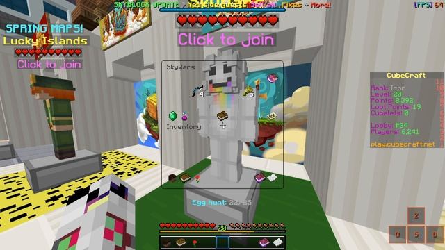 Skywars cubecraft 1.12.2 смотреть онлайн