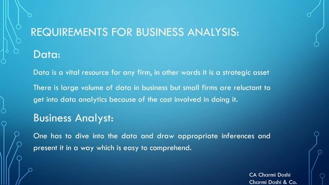 Business Analysis