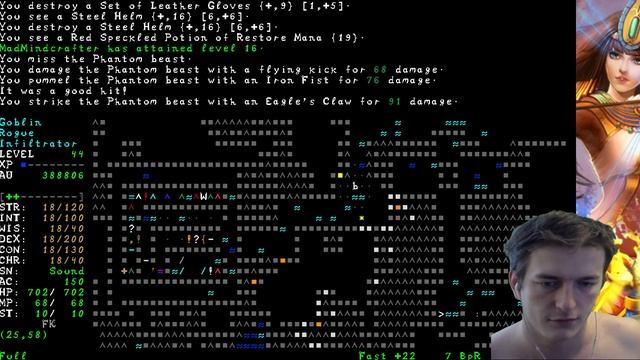 TomeNET НЕЖИТЬ ПОВСЮДУ ☺ MMO-рогалик смотреть онлайн