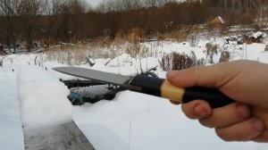 Нож Бичак и варианты его ножен.