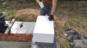 Дом 100 квадратов с мансардной крышей . Начало .