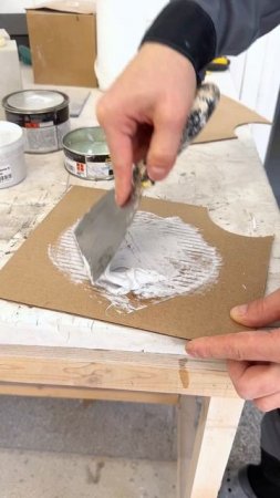 Изготовили журнальный столик полностью из керамогранита. #укладкадекоративногокирпича