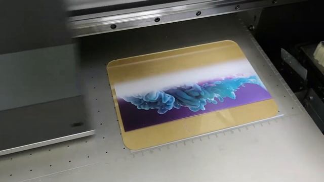 6040 Gama Jet uv printer print on acrylic white color print смотреть онлайн