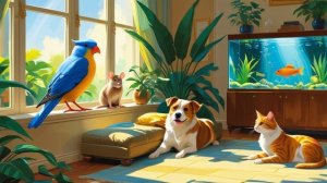 0+ | Весёлая песня о домашних животных. Изучаем английский вместе.